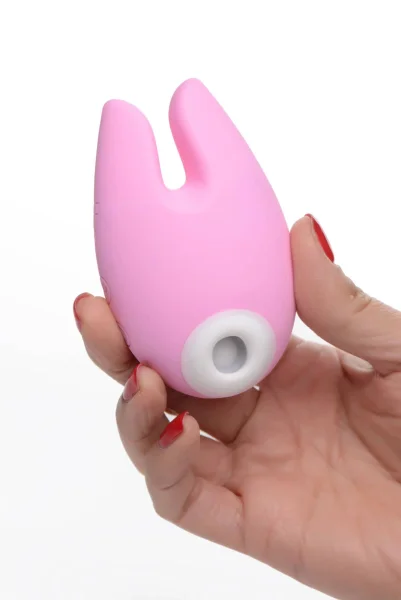 Sucky Bunny Silicone Clitoral Stimulator - Pink