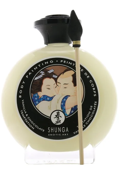 Edible Body Paint - Vanilla & Chocolate Temptation - 3.5 Fl. Oz. - 100 ml
