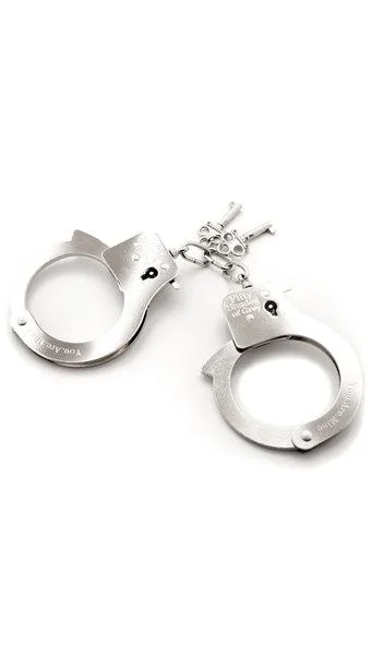 Fifty Shades of Grey You. Are. Mine. Metal Handcuffs