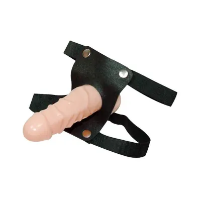Lock And Load Strap on Penis Flesh 6 Inch