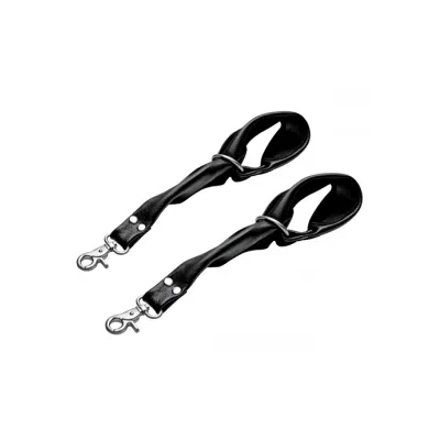 Universal Leather Restraints Black