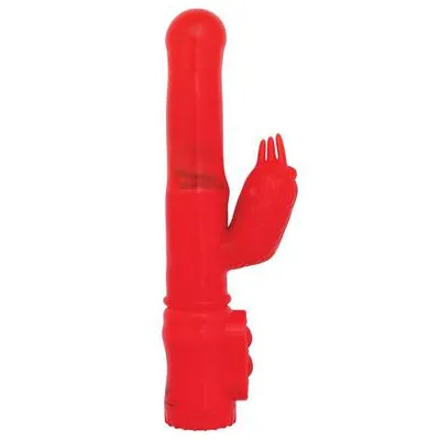 Tri Me Dual Insertion Vibrator Waterproof Lavender