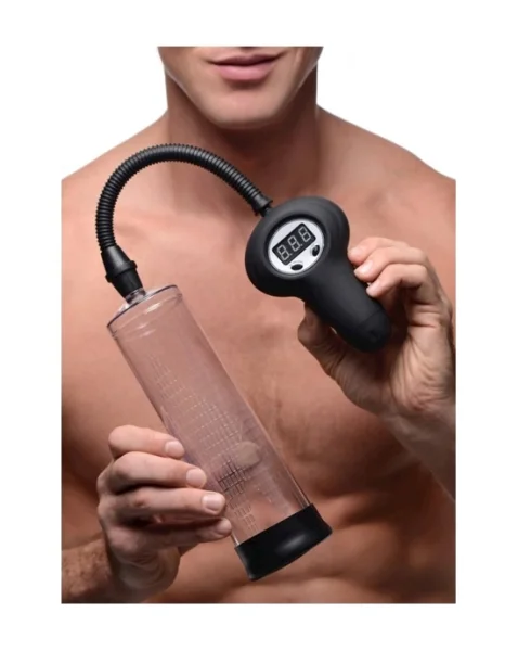 Digital Penis Pump - Clear