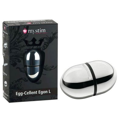 Mystim Egg cellent Egon L Aluminium Large Kegel Egg with E Stim