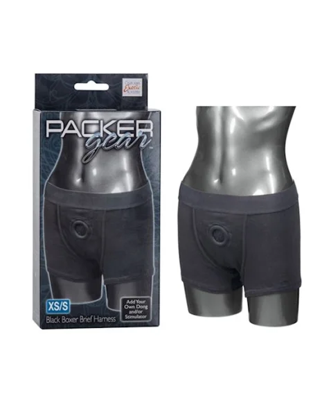 Packer Gear Boxer Harness Xs S - Black - Xs/s