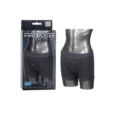Packer Gear Boxer Harness Xs S Black Xs s