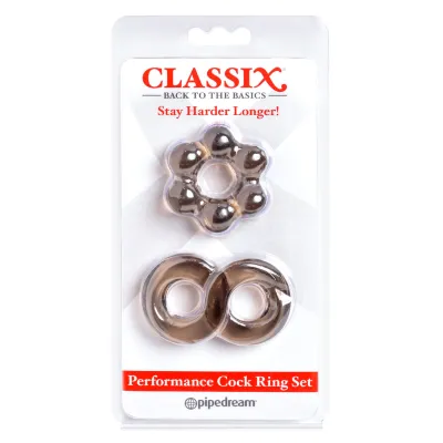 Classix Performance Cock Ring Set