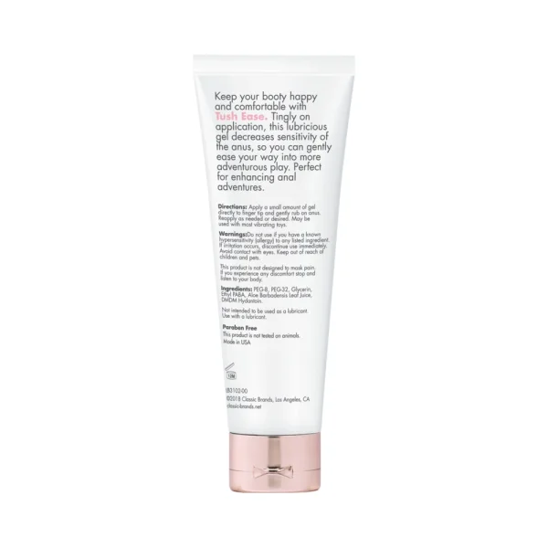 CG Tush Ease Anal Gel With Benzocaine 0.7 fl oz