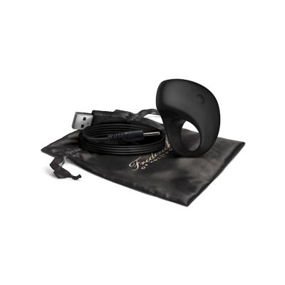 Fredericks Of Hollywood Rechargeable Vibrating Ring Black