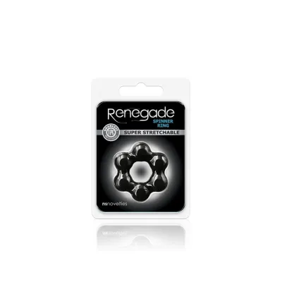 Renegade Spinner Ring Black