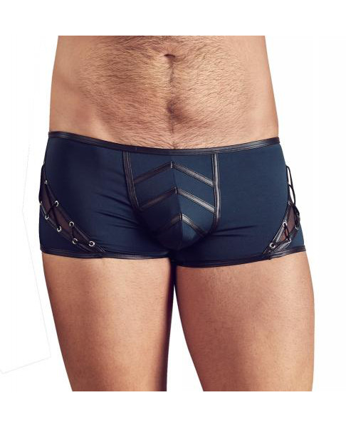 Sexy men's shorts - Blue/Black - Small