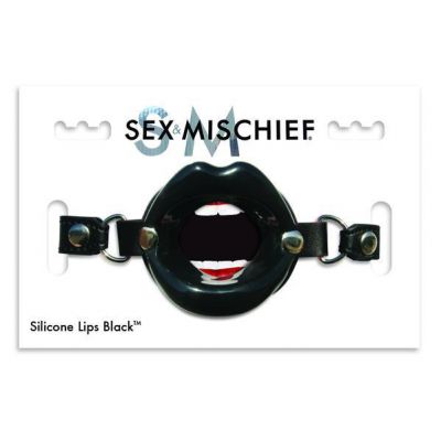 Sex and Mischief Silicone Lips Black