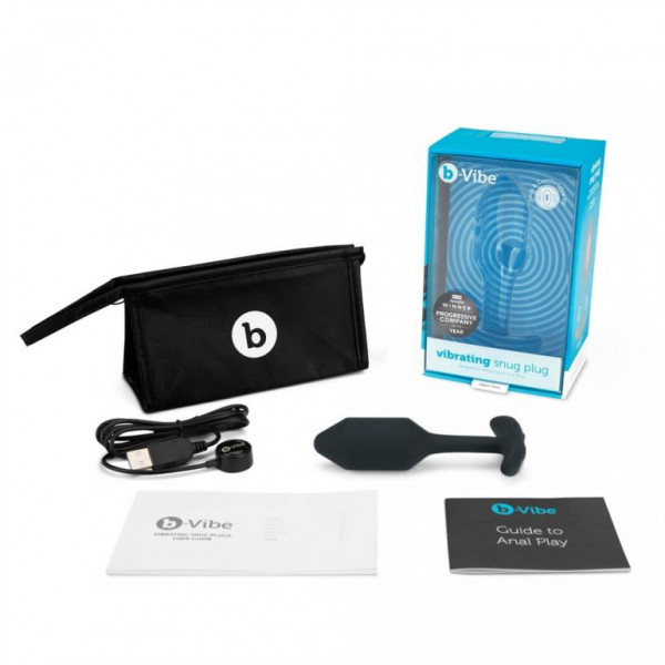 B-Vibe Snug Plug Vibrating Medium