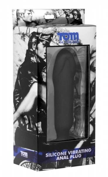 Tom of Finland Medium Vibrating Plug Black — image 4 of 8