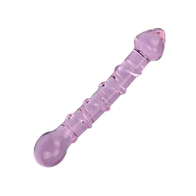 Pink Glass Massager 6 5 Inch