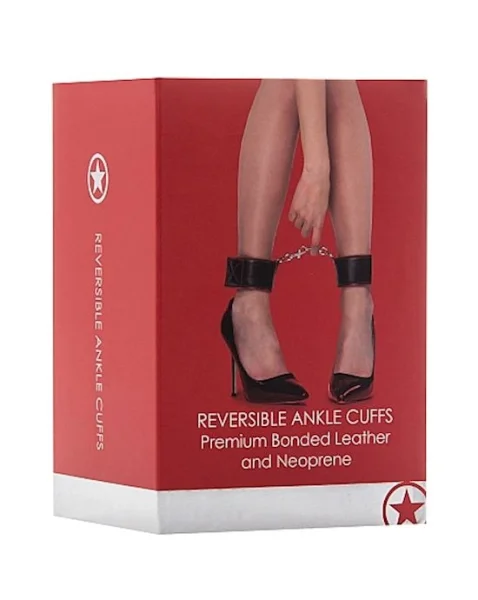 Reversible Ankle Cuffs - Red