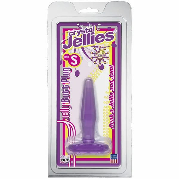 Crystal Jellies Butt Plug Purple Small — image 18 of 18