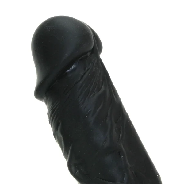 Colours Pleasures 5 Inch Black Silicone Suction Cup Dildo