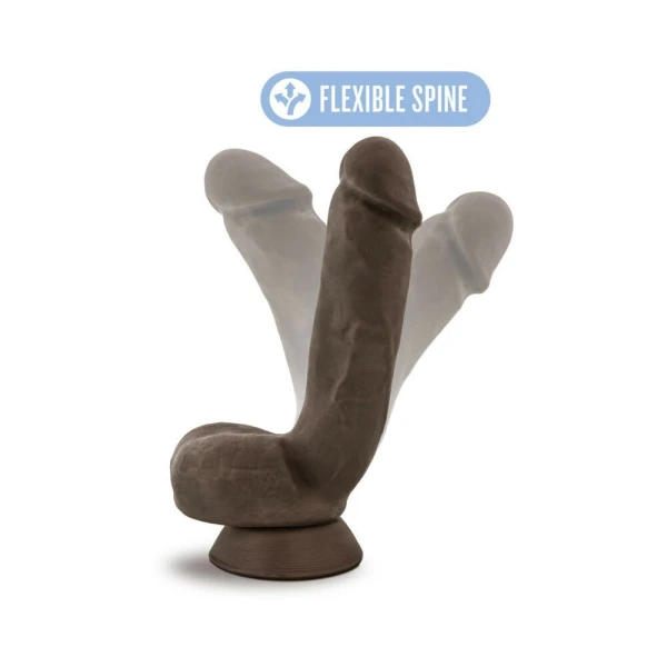 Jerome Dual Density Realistic Brown Dildo