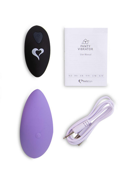Feelz Rechargeable Panty Vibrator with Remote Control