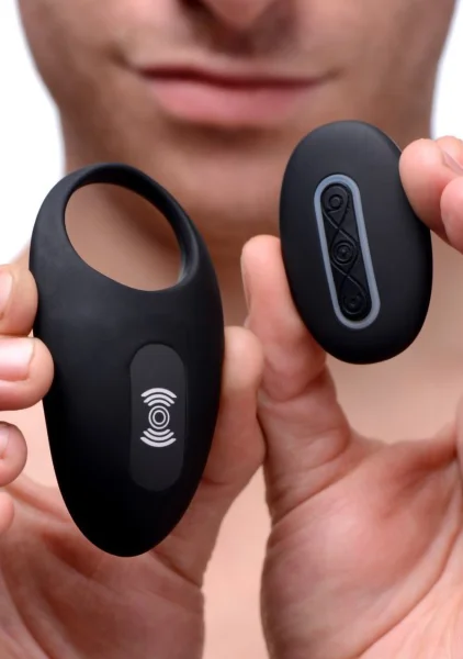 Under Control Vibrating Cock Ring With Remote Control