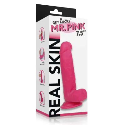 Get Lucky Ms Pink 7 5 Inch Dildo Pink