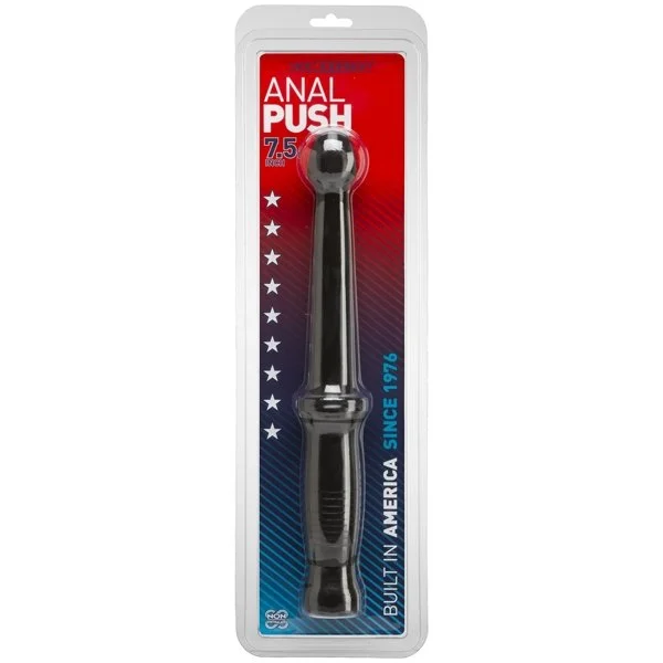 Anal Push Dildo - Black
