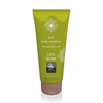 Shiatsu Love Glide Anal Personal Lubricant 100ml Water Based