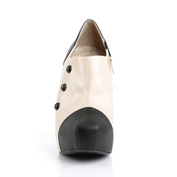 5 1/4 inches Heel, 1 1/4 inches Concealed PF 3 Button Ankle Boot W/Conce — image 6 of 8