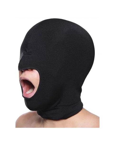 Blow Hole Open Mouth Spandex Hood