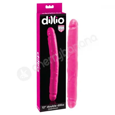 Dillio Pink 12 Double Dong