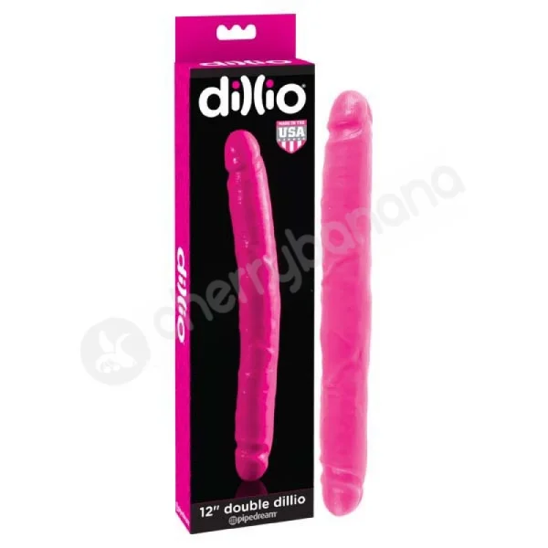 Dillio Pink 12'' Double Dong