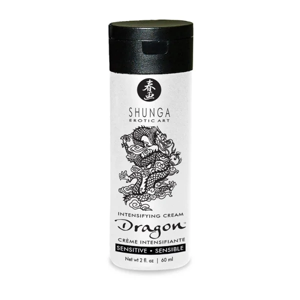 Shunga Dragon Sensitive Intensifying Cream For Couples - 2 oz