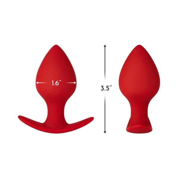 Butt Plugs:  Forto F-63: Rattler Spade Sm