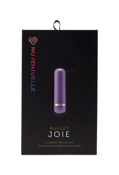 nü Sensuelle Joie Rechargeable Purple Bullet Vibrator — image 5 of 6