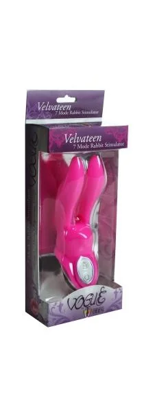 Velvateen 7 Mode Silicone Rabbit Stimulator