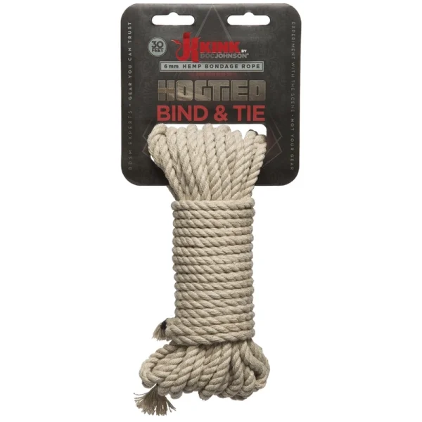 Doc Johnson Kink Bind & Tie Hemp Bondage Rope