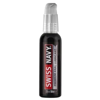 Swiss Navy Premium Silicone Anal Lubricant 2 Oz