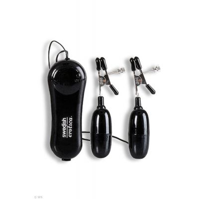 California Exotic Powerful Vibrating Nipple Clamps