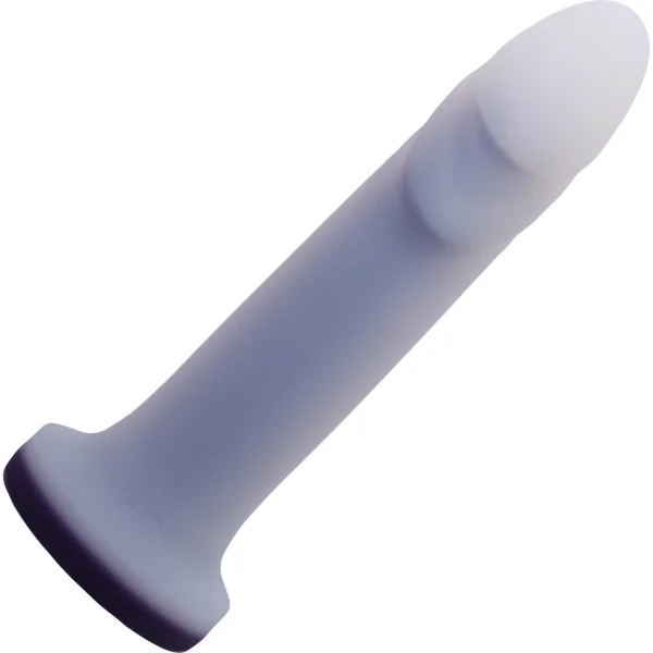 Flurry O2 Dual Density Silicone Dildo By Tantus - Twilight