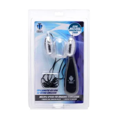 Clear Multi Speed Vibrating Head Teaser