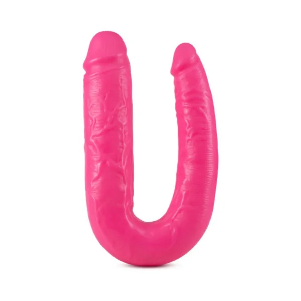 Big As Fuk 18 Inches Double Head Cock Pink — image 7 of 13
