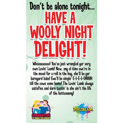 Travel Size Lovin Lamb Blow Up White