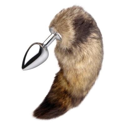 Fox Tail Metal Anal Plug Large