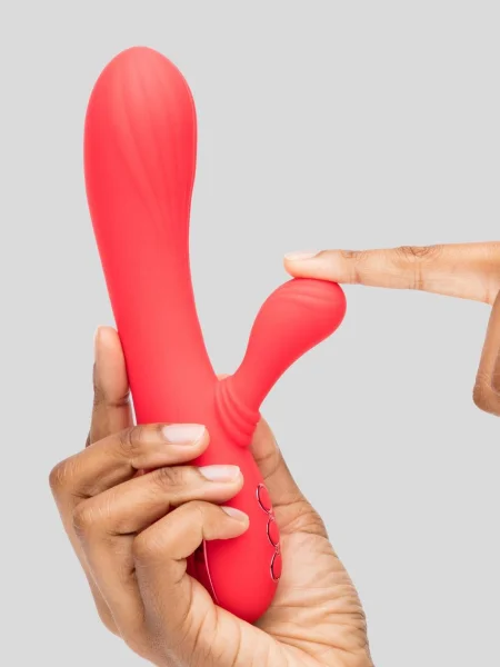 California Dreaming Rotating Warming Rechargeable Silicone Rabbit Vibrator