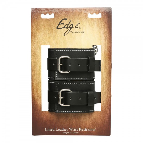 Edge Leather Wrist Restraints