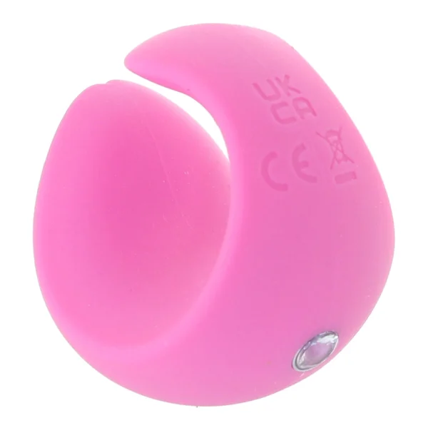 LuvMor O's Rechargeable Silicone Waterproof Clitoral Finger Vibrator By CalExotics