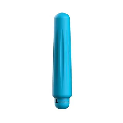 Bullets Discreet Luminous Delia Abs Bullet With Silicone Sleeve 10 Speeds Turquoise