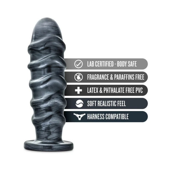 Jet Annihilator Carbon Metallic Black Butt Plug — image 15 of 16