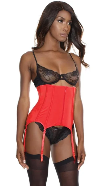 Lace Up Back Waist Cincher